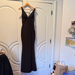 Emerald Sundae Black Maxi Dress